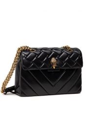 Kurt Geiger Torebka Kensington 1470400109 Czarny. Czarne torebki do ręki damskie Kurt Geiger, bez wzorów, ze skóry, bez dodatków. Za 1,109.00 zł.