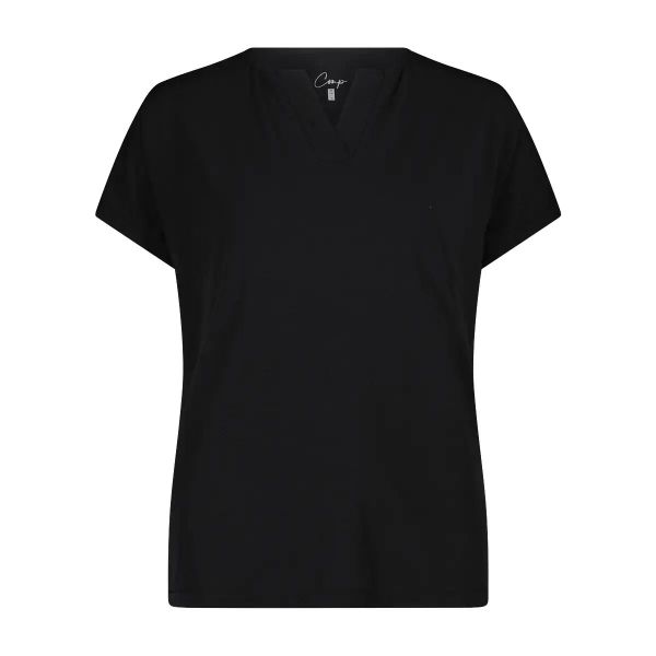Koszulka damska z jerseyu CMP Blend. Fioletowe t-shirty damskie CMP, xs, bez wzorów, z dzianiny, wizytowe, bez kołnierzyka. Za 206.80 zł.