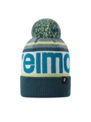 Reima Czapka Taasko 5300058B Zielony ciemny. Zielone czapki dla dzieci Reima, na zimę, bez wzorów, z wełny. Za 139.99 zł.