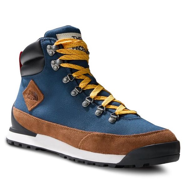 Trekkingi The North Face. Niebieskie buty sportowe męskie The North Face, bez zapięcia, trekkingowe. Za 649.99 zł.
