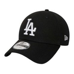 Czapka Z Daszkiem Unisex Dla Dorosłych 9Forty League Essential Los Angeles. Czarne czapki i kapelusze damskie New Era, bez wzorów. Za 165.99 zł.