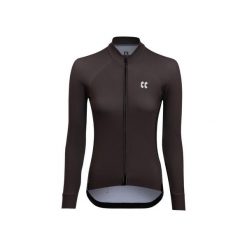 Damski jersey z długim rękawem Kalas Passion Z4 Temps. Brązowe obuwie sportowe damskie KALAS, bez wzorów, z jersey, rowerowe. Za 643.50 zł.