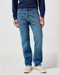 MESKIE SPODNIE WRANGLER FRONTIER OCEANIC 112364827. Spodnie materiałowe męskie Wrangler, l, bez wzorów. Za 219.99 zł.