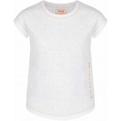 T-shirt dziecięcy Loap Bua Biały. Czarne t-shirty i topy dla dziewczynek ZSPORT, bez wzorów, z bawełny, bez ramiączek. Za 137.99 zł.