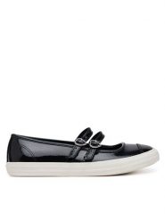 Converse Baleriny Chuck Taylor All Star Dainty Mary Jane Dark Romance A13654C Czarny. Czarne baleriny damskie Converse, bez wzorów, z lakierowanej skóry, retro, bez obcasa. Za 219.99 zł.