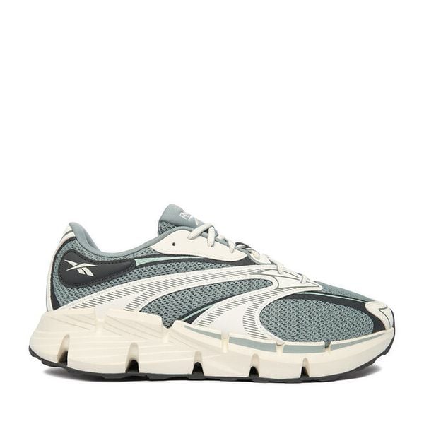 Buty do biegania Reebok. Zielone buty sportowe męskie Reebok, bez wzorów, do biegania. Za 283.99 zł.
