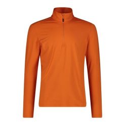 Sweter z półsuwnym kołnierzem CMP. Brązowe swetry przez głowę męskie CMP, bez wzorów, bez kołnierzyka. Za 207.00 zł.