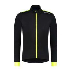 Koszulka rowerowa męska Rogelli Core z długim rękawem. Żółte bluzy męskie Rogelli, m, bez wzorów, bez kaptura. Za 259.00 zł.