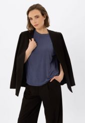 Koszulka casual T-SUS. T-shirty damskie Volcano, m, z aplikacjami, z materiału, casualowe, bez kołnierzyka. Za 89.99 zł.
