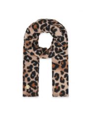 Guess Szalik AW5409 POL03 Brązowy. Brązowe rękawiczki damskie Guess, z aplikacjami, z materiału. Za 179.99 zł.