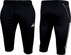 Adidas Spodenki męskie adidas Tiro 23 League 3/4 czarne HS3548 S. Czarne krótkie spodenki sportowe męskie Adidas, m, bez wzorów. Za 94.01 zł.