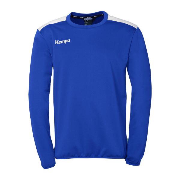 Bluza Kempa Emotion 27. Białe bluzy męskie Kempa, xl, bez wzorów, z materiału, bez kaptura. Za 208.40 zł.