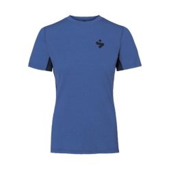 Koszulka damska z wełny merinosowej Sweet Protection Hunter. Niebieskie koszulki sportowe damskie SWEET PROTECTION, bez wzorów, z wełny, bez kołnierzyka, bez ramiączek. Za 421.00 zł.