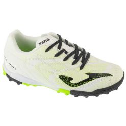 Buty piłkarskie turfy chłopięce, Evolution Jr 25 EVJW TF. Czarne buty sportowe chłopięce Joma, bez wzorów, bez zapięcia, do piłki nożnej. Za 149.99 zł.