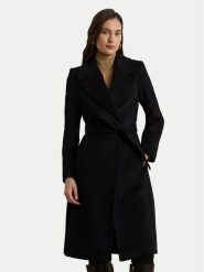 LAUREN RALPH LAUREN Płaszcz wełniany 297962169001 Czarny Regular Fit. Czarne płaszcze damskie Lauren Ralph Lauren, na zimę, bez wzorów, z syntetyku, bez kaptura. Za 1,899.00 zł.