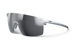 Okulary przeciwsłoneczne JULBO Faster M - Spectron 3 - Silver/Black. Czarne okulary przeciwsłoneczne dla dzieci Julbo. Za 485.10 zł.