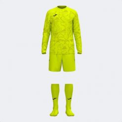 Zestaw koszulka bramkarska, spodenki i skarpety Joma Zamora IX. Zielone krótkie spodenki sportowe męskie Joma, l, bez wzorów, z elastanu, do piłki nożnej. Za 357.00 zł.