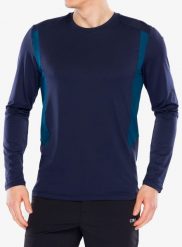 Bluza bez kaptura męska CMP Vivid T-Shirt. Niebieskie bluzy męskie CMP, na lato, m, bez wzorów, z elastanu, bez kaptura. Za 130.79 zł.