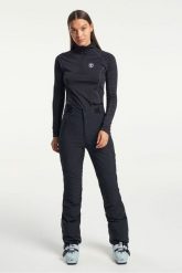 Damskie spodnie softshell Tenson. Czarne spodnie materiałowe damskie Tenson, l, bez wzorów, z materiału. Za 1,002.99 zł.