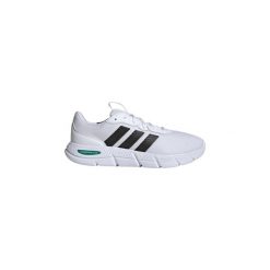 Buty męskie adidas Cloudfoam Flex-Laces HQ4852. Białe buty sportowe męskie Adidas, bez zapięcia, do biegania, Adidas Cloudfoam. Za 179.00 zł.