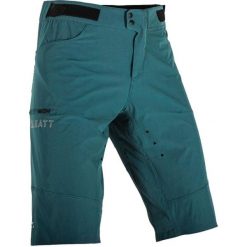 Spodenki rowerowe (+spodenki kolarskie z pampersem w zestawie) LEATT Shorts MTB. Niebieskie krótkie spodenki sportowe męskie LEATT, s, bez wzorów, rowerowe. W wyprzedaży za 404.10 zł.