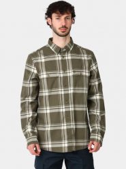Koszulka Męska Fjallraven Övik Lite Flannel M. Zielone koszulki sportowe męskie Fjällräven, na jesień, l, bez wzorów, z bawełny, bez kołnierzyka, bez ramiączek. Za 449.00 zł.