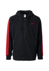 Kurtka męskie Nike Sportswear czarny. Czarne kurtki sportowe męskie Nike, l, bez wzorów, z materiału, trekkingowe. Za 500.15 zł.