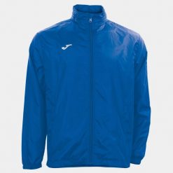 Kurtka do biegania dla chłopców Joma Iris przeciwdeszczowa. Niebieskie kurtki i płaszcze dla chłopców Joma, bez wzorów, z materiału, sportowe. Za 164.99 zł.