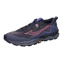 Buty do biegania damskie Mizuno Wave Daichi 9 GTX. Fioletowe obuwie sportowe damskie Mizuno, bez wzorów, do biegania, mizuno wave. Za 549.99 zł.