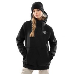 Kurtka snowboardowa damska W1-W Skywalk. Czarne kurtki damskie SIROKO, m, bez wzorów, z softshellu, bez kaptura. Za 274.00 zł.