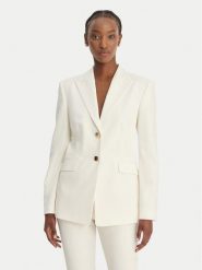 HUGO Marynarka Asmalla 50561450 Écru Regular Fit. Żakiety damskie Hugo, bez wzorów, z syntetyku. Za 1,349.00 zł.