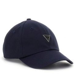 Czapka z daszkiem Guess. Niebieskie czapki i kapelusze męskie Guess, z aplikacjami. Za 159.99 zł.