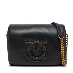 Torebka PINKO. Czarne torebki do ręki damskie Pinko, bez wzorów, bez dodatków. Za 939.99 zł.