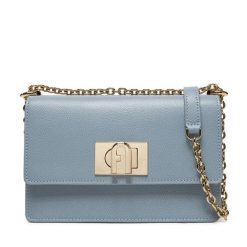 Torebka Furla. Szare torebki do ręki damskie Furla, bez wzorów, wizytowe, bez dodatków. Za 1,029.00 zł.