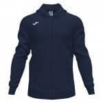Bluza męska Joma TORNEO ZIP-UP HOODY. Niebieskie bluzy męskie Joma, l, bez wzorów, bez kaptura. Za 130.00 zł.