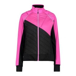 Kurtka damska turystyczna CMP 30A2276. Czarne kurtki damskie CMP, l, bez wzorów, z softshellu, z kapturem, trekkingowe. Za 389.99 zł.