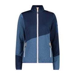 Damski polar CMP. Niebieskie bluzy sportowe damskie CMP, xl, bez wzorów, z polaru, bez kaptura, narciarskie. Za 255.50 zł.