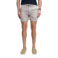 Lniane szorty Superdry. Szare szorty męskie Superdry., na lato, l, bez wzorów, z materiału, eleganckie. Za 390.45 zł.
