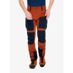 Spodnie trekkingowe męskie Fjallraven Keb Agile Trousers. Brązowe spodnie sportowe męskie Fjällräven, na lato, m, bez wzorów, trekkingowe. Za 732.99 zł.