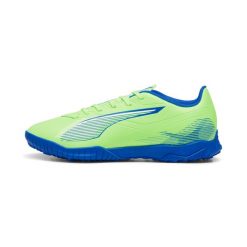 Buty piłkarskie Puma Ultra 5 Play TT. Białe buty sportowe męskie Puma, bez zapięcia, do piłki nożnej. W wyprzedaży za 148.00 zł.