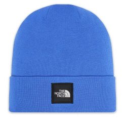 Czapka The North Face. Niebieskie czapki i kapelusze męskie The North Face, na zimę, bez wzorów. Za 129.99 zł.