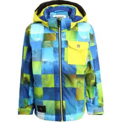 Quiksilver LITTLE Kurtka snowboardowa blue sulphur icey check. Kurtki i płaszcze dla dziewczynek marki Quiksilver. W wyprzedaży za 377.10 zł.
