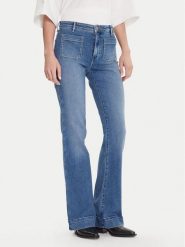Wrangler Jeansy 112332419 Niebieski Flare Fit. Niebieskie jeansy damskie Wrangler. Za 359.99 zł.