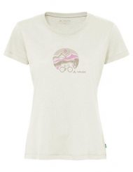 Koszulka damska T-Shirt V. Białe koszulki sportowe damskie Vaude, s, bez wzorów, z bawełny, bez kołnierzyka, bez ramiączek, na fitness i siłownię. Za 189.00 zł.