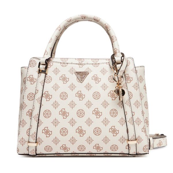 Torebka Guess. Białe torebki do ręki damskie Guess, z aplikacjami, klasyczne, bez dodatków. Za 379.99 zł.