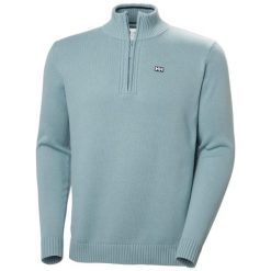 Sweter rozpinany do połowy Helly Hansen Smoegen. Niebieskie kardigany męskie Helly Hansen, l, bez wzorów. Za 527.50 zł.