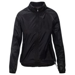 Lekka kurtka treningowa damska Ferrari 15541. Czarne kurtki damskie Ferrari, m, bez wzorów, z materiału, z kapturem, na fitness i siłownię. Za 159.00 zł.
