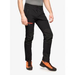 Spodnie softshell męskie Hannah Claim II. Czarne spodnie sportowe męskie Hannah, na lato, m, bez wzorów, z softshellu, trekkingowe. Za 349.99 zł.