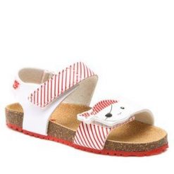 Sandały Garvalin. Białe sandały chłopięce Garvalin, bez zapięcia. Za 119.99 zł.
