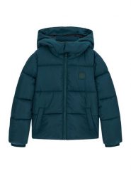 Guess Kurtka zimowa L6BL01 W3942 Zielony ciemny Regular Fit. Zielone kurtki i płaszcze dla chłopców Guess, na zimę, z aplikacjami, z syntetyku, bez kaptura. Za 364.99 zł.